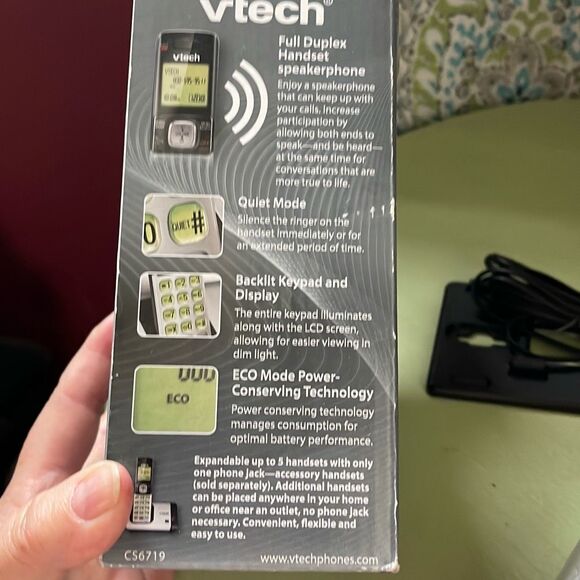 Vtech new in open box cordless phone. - Picture 8 of 9